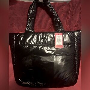 New Vince Camuto black large tote